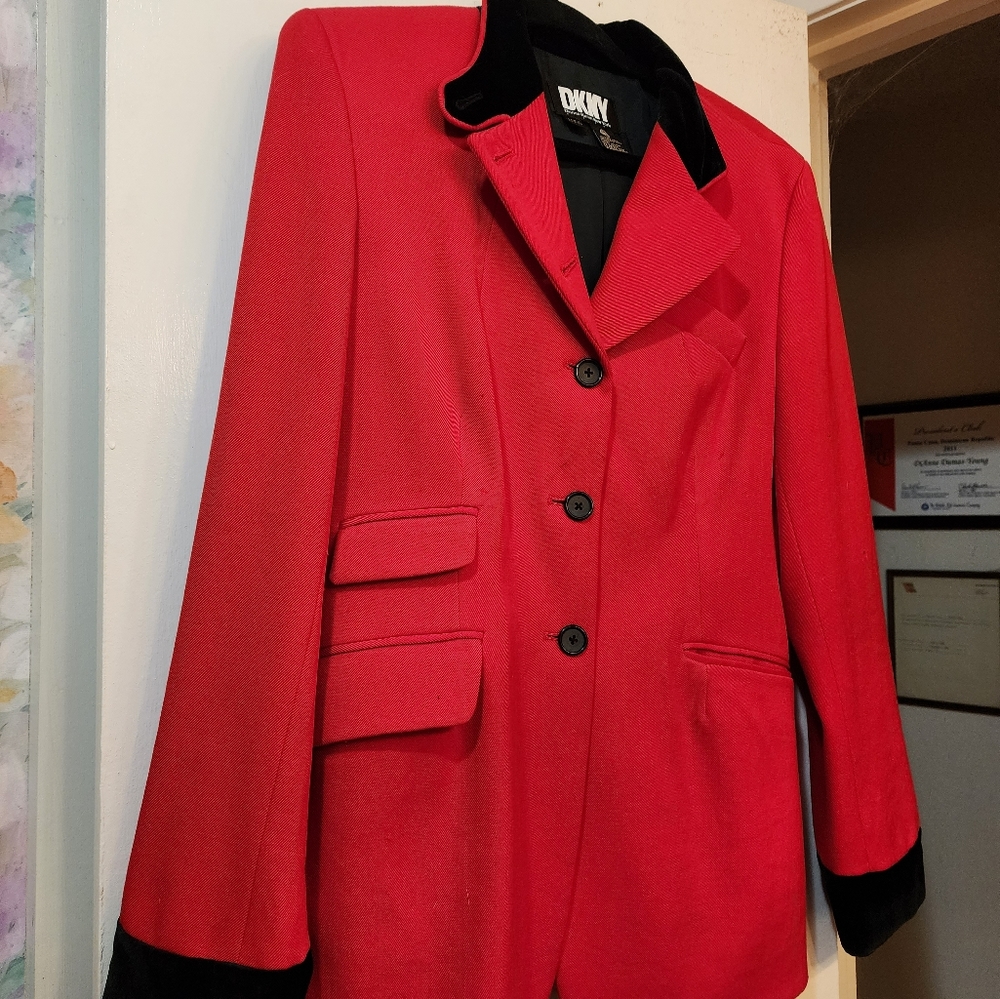 DKNY Ladies Class Wool Coat